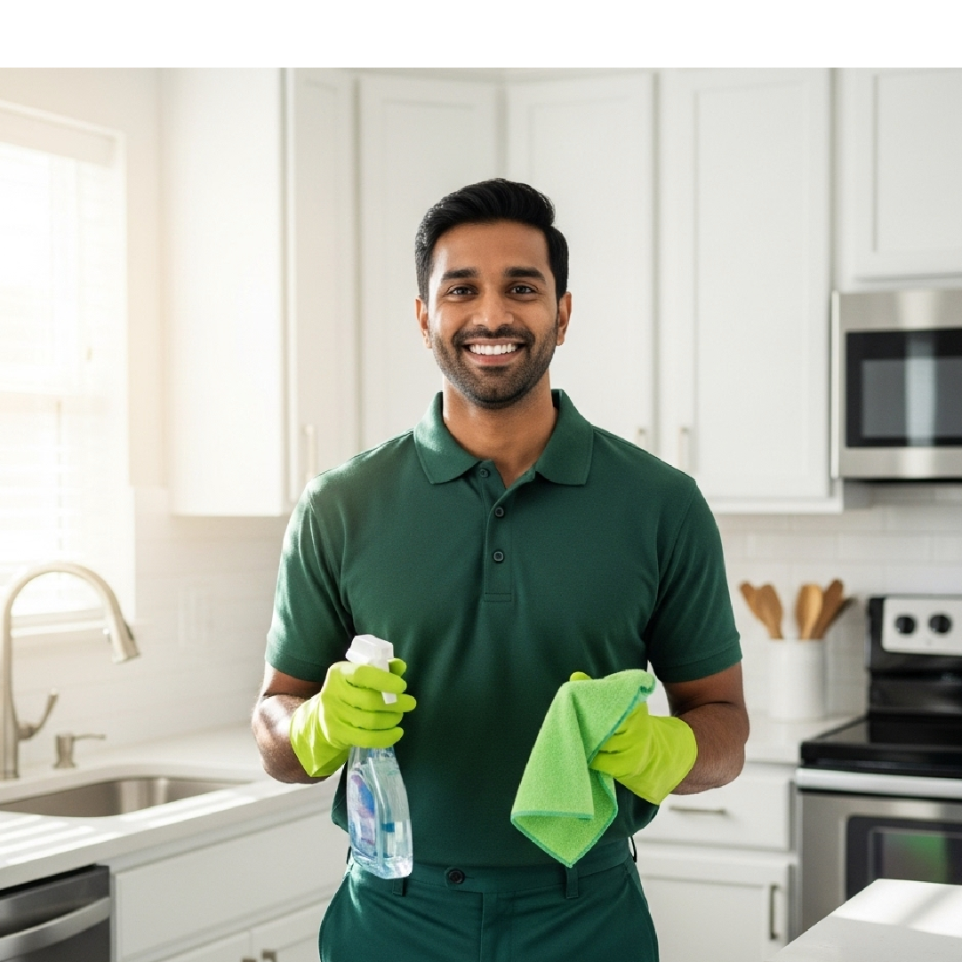 Krishna Ambani, Professional Cleaner